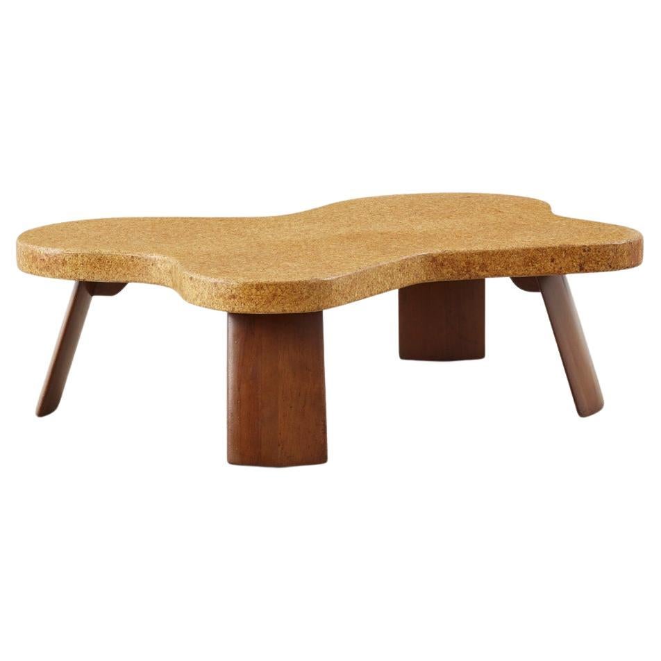 Paul T. Frankl Amoeba cloud coffee table Johnson Furniture Company - USA, 1940s For Sale