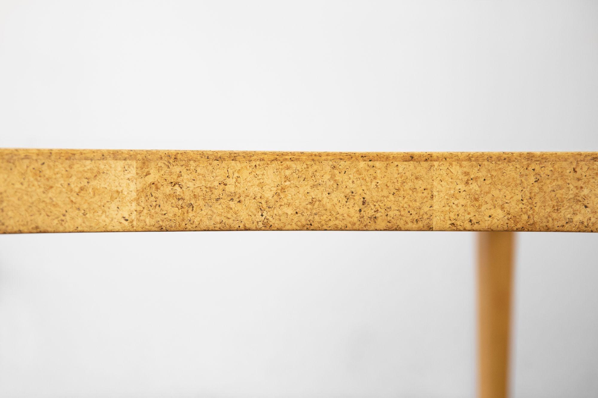 Paul T. Frankl Cloud Dining Table, Cork and Mahogany for Johnson Furniture 1948 3