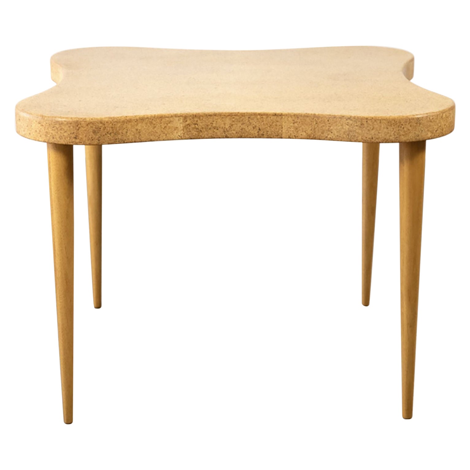 Paul T. Frankl Cloud Dining Table, Cork and Mahogany for Johnson Furniture 1948