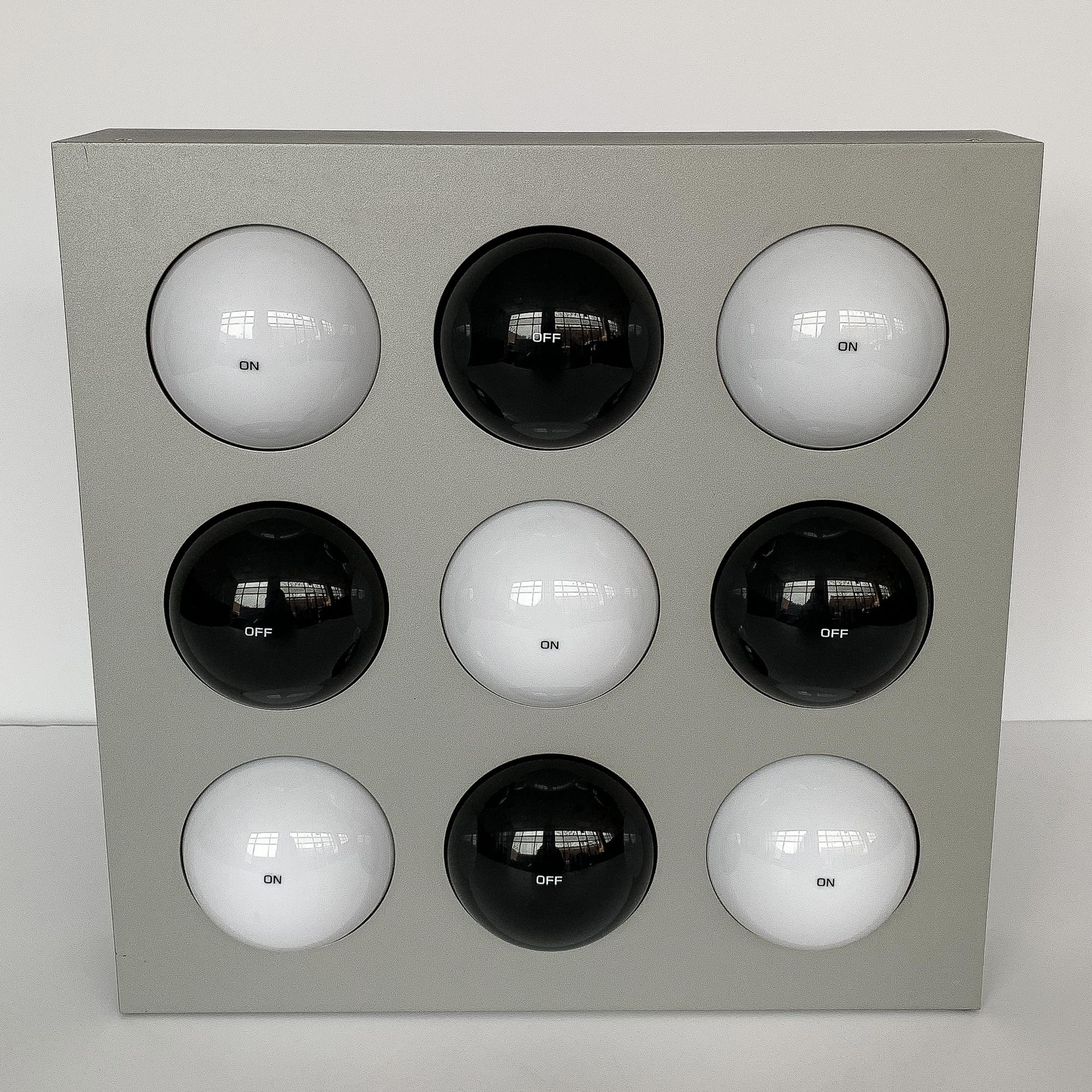 Paul Talman on or off  Interactive Table Lamp or Wall Sconce In Good Condition In Chicago, IL