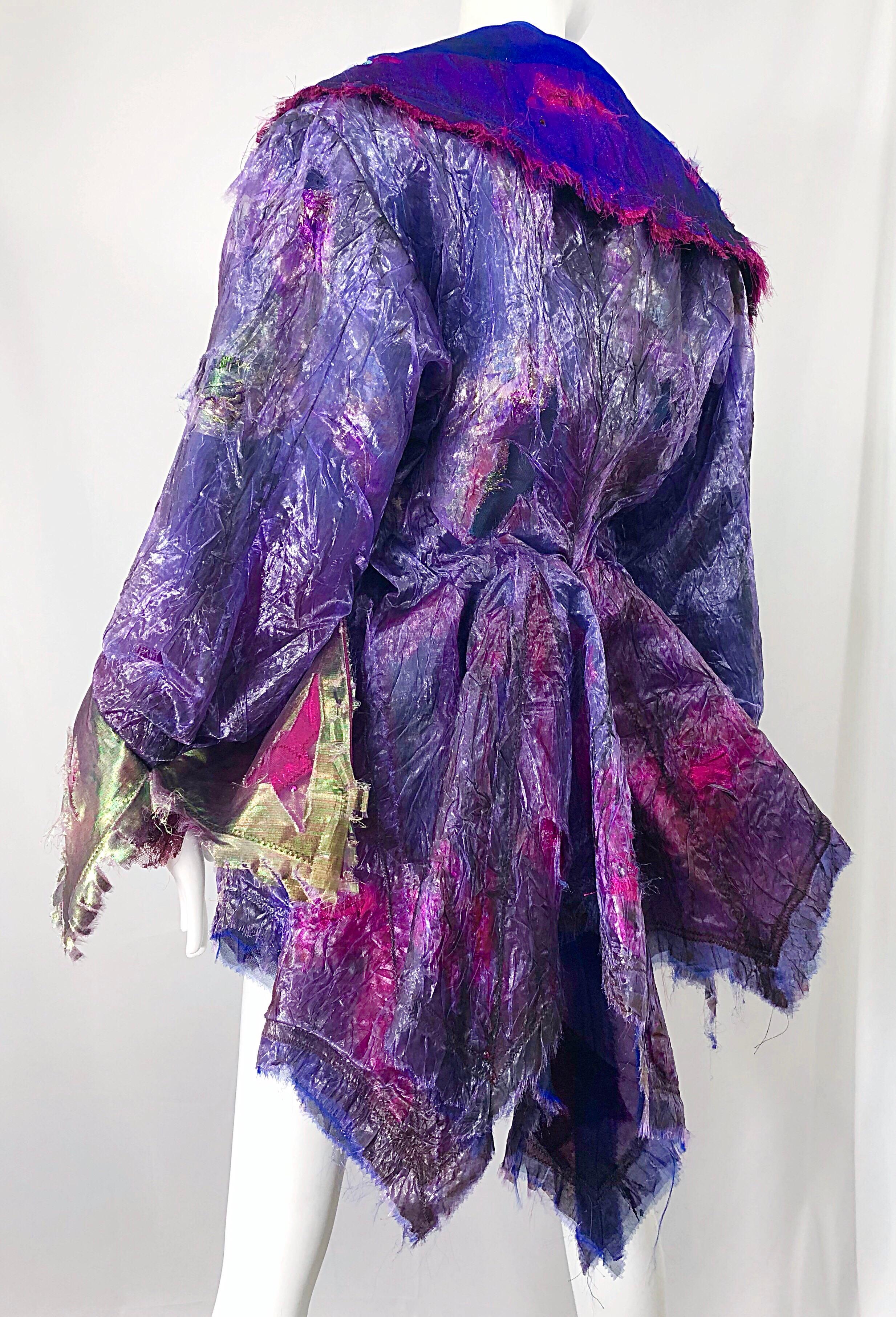 Paul Tazewell Tony Award Winner OOAK Purple Pink Rhinestone Custom Jacket For Sale 4