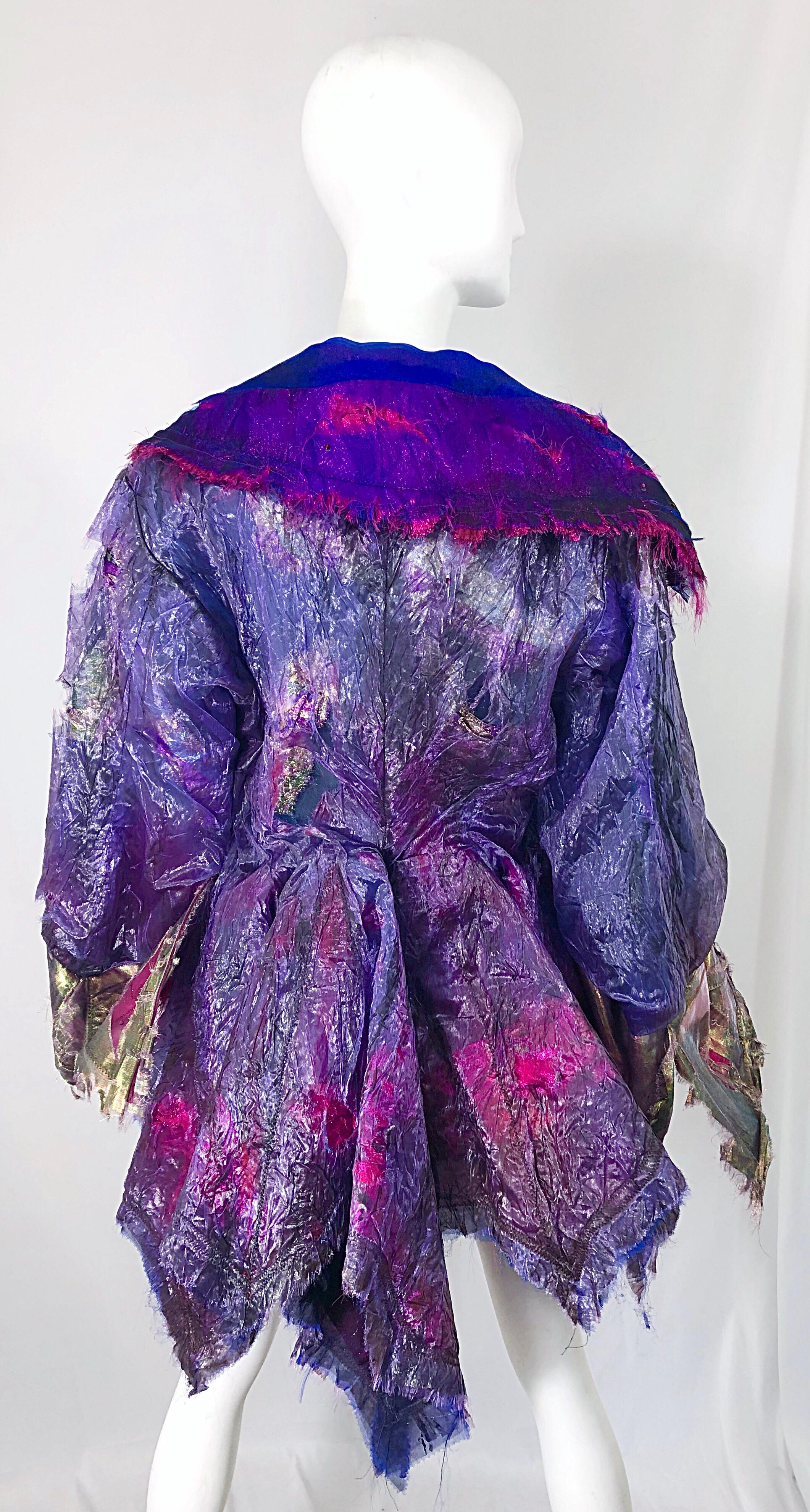purple rhinestone jacket