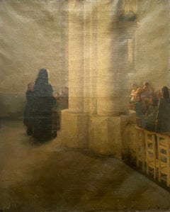 Animierte Church's Interieur