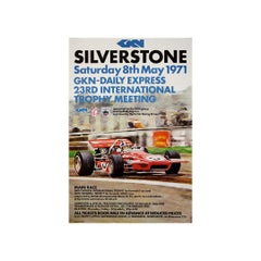 1971 original poster by Paul Torr - GKN Daily Express 23rd International Trophy