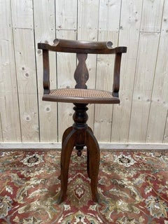 Paul Tournay Caned Barber Chair