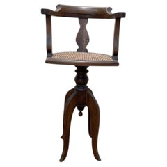 Paul Tournay Caned Barber Chair
