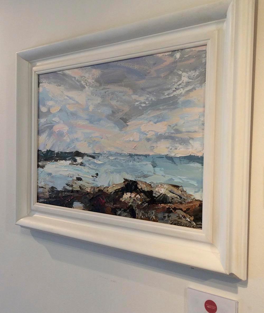 Galloway - seascape original painting for sale  - Painting by Paul Treasure