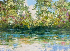 Greene & Greene  - peinture à l'huile de paysage réaliste - œuvre d'art contemporain