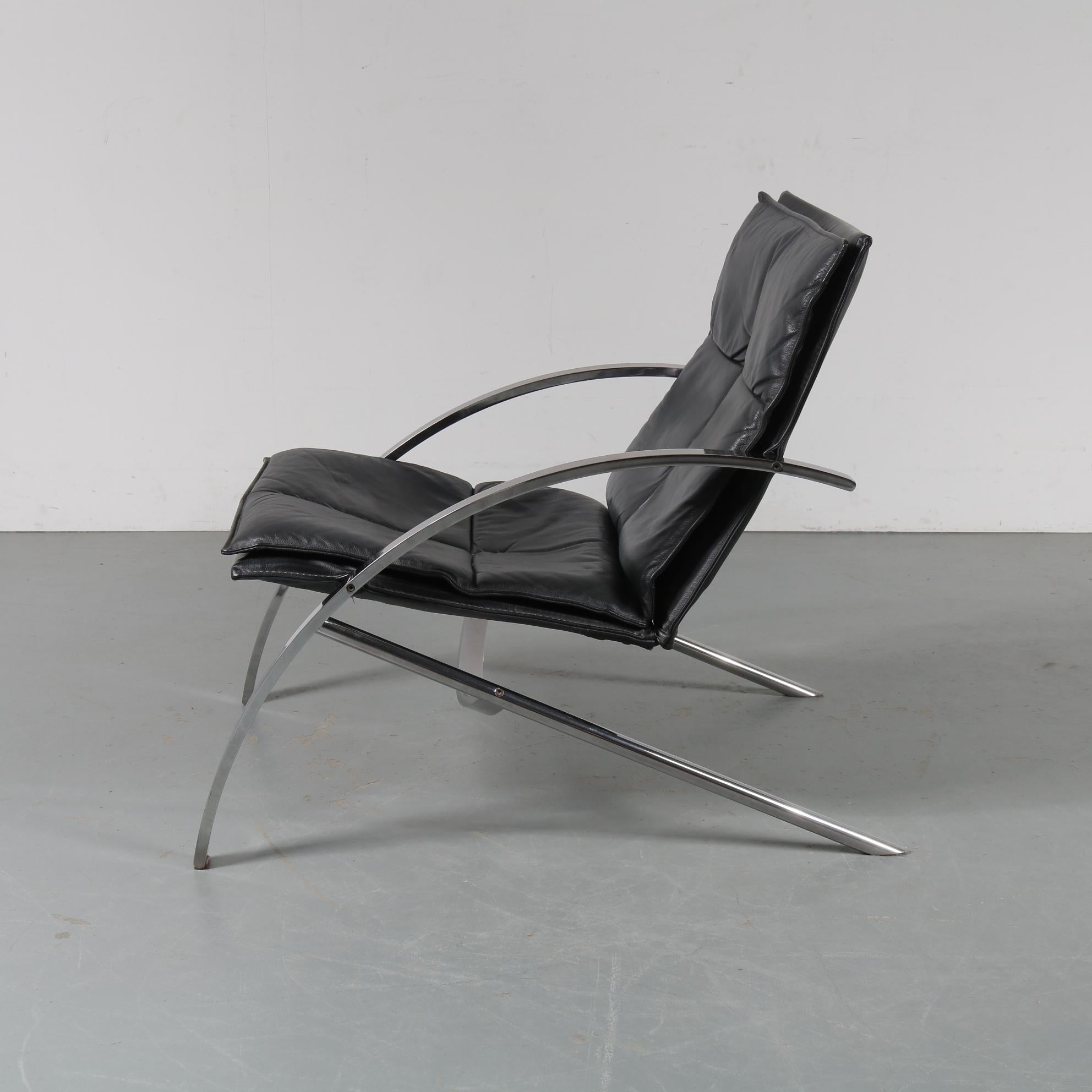 Paul Tuttle “Arco” Chairs for Strässle, Switzerland, 1976 2