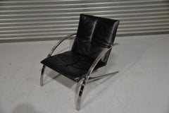 Paul Tuttle Arco Lounge Chair Designed for Strassle, 1970s