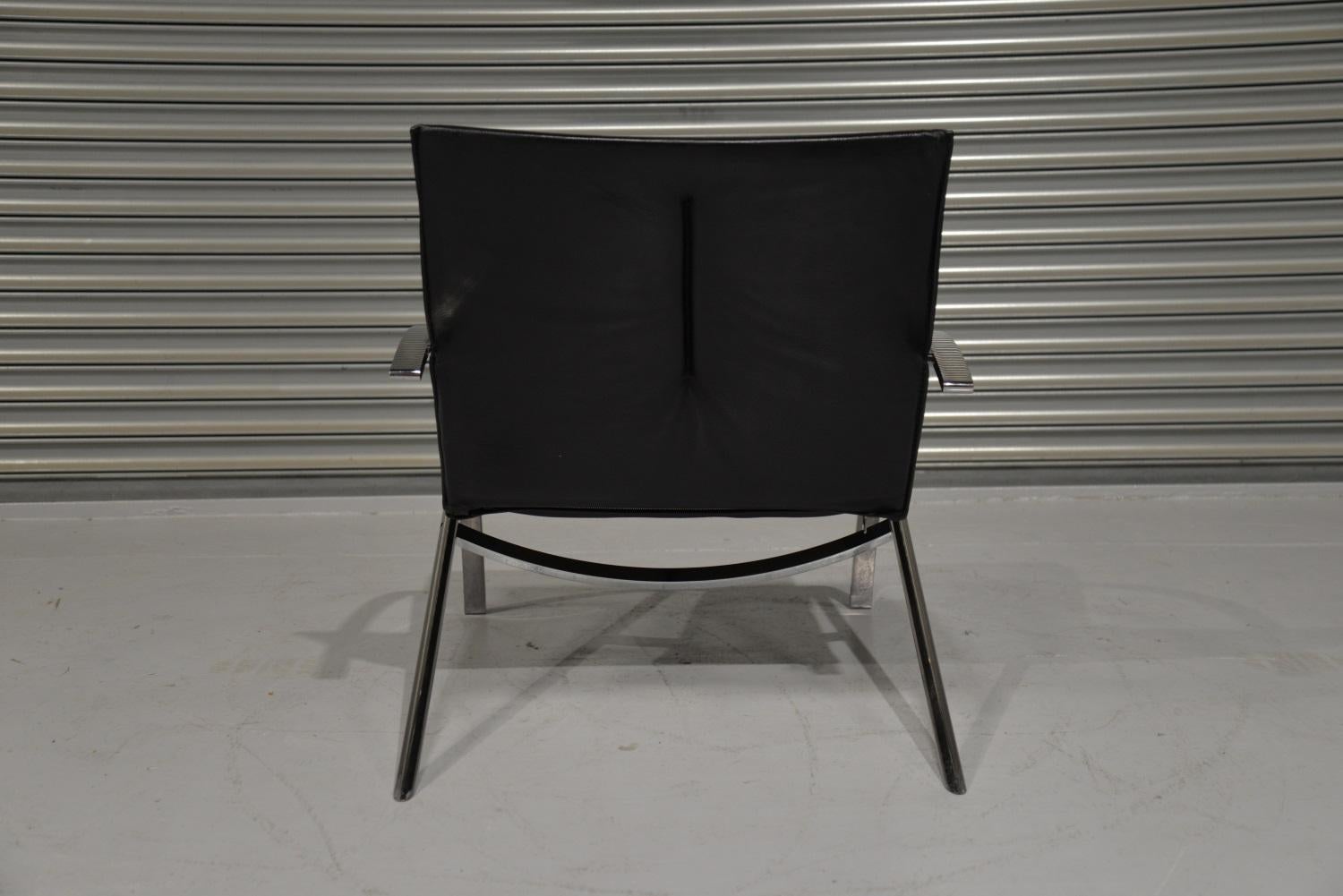 Swiss Paul Tuttle Arco Lounge Chair Designed for Strassle, 1970s For Sale
