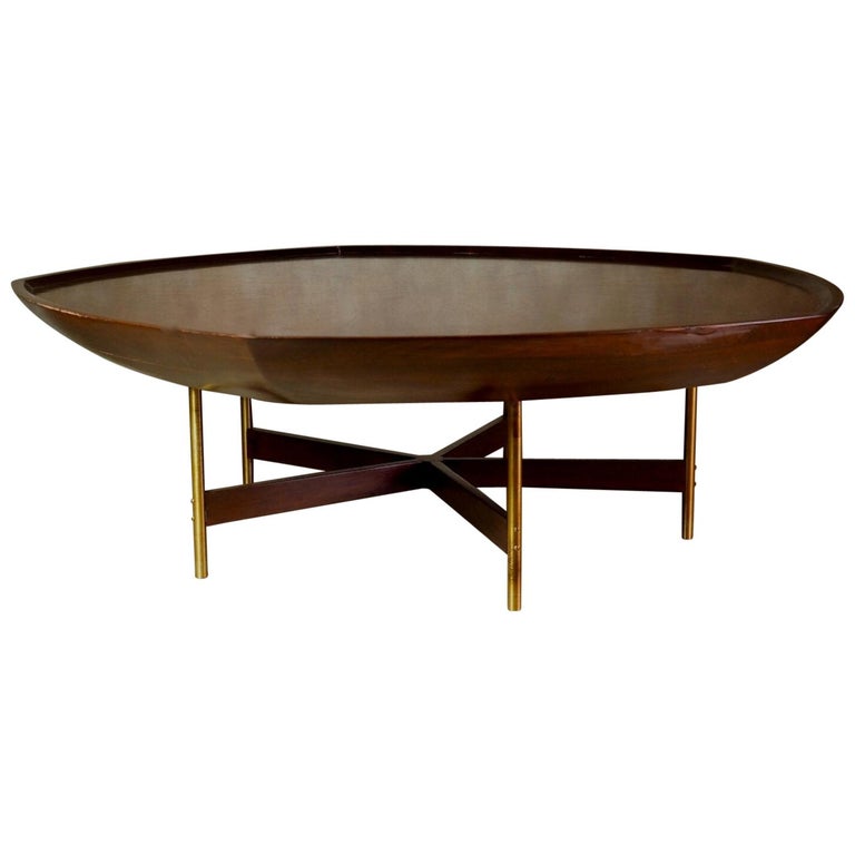 Paul Tuttle for Baker Furniture coffee table, ca. 1960, offered by Calderwood Gallery