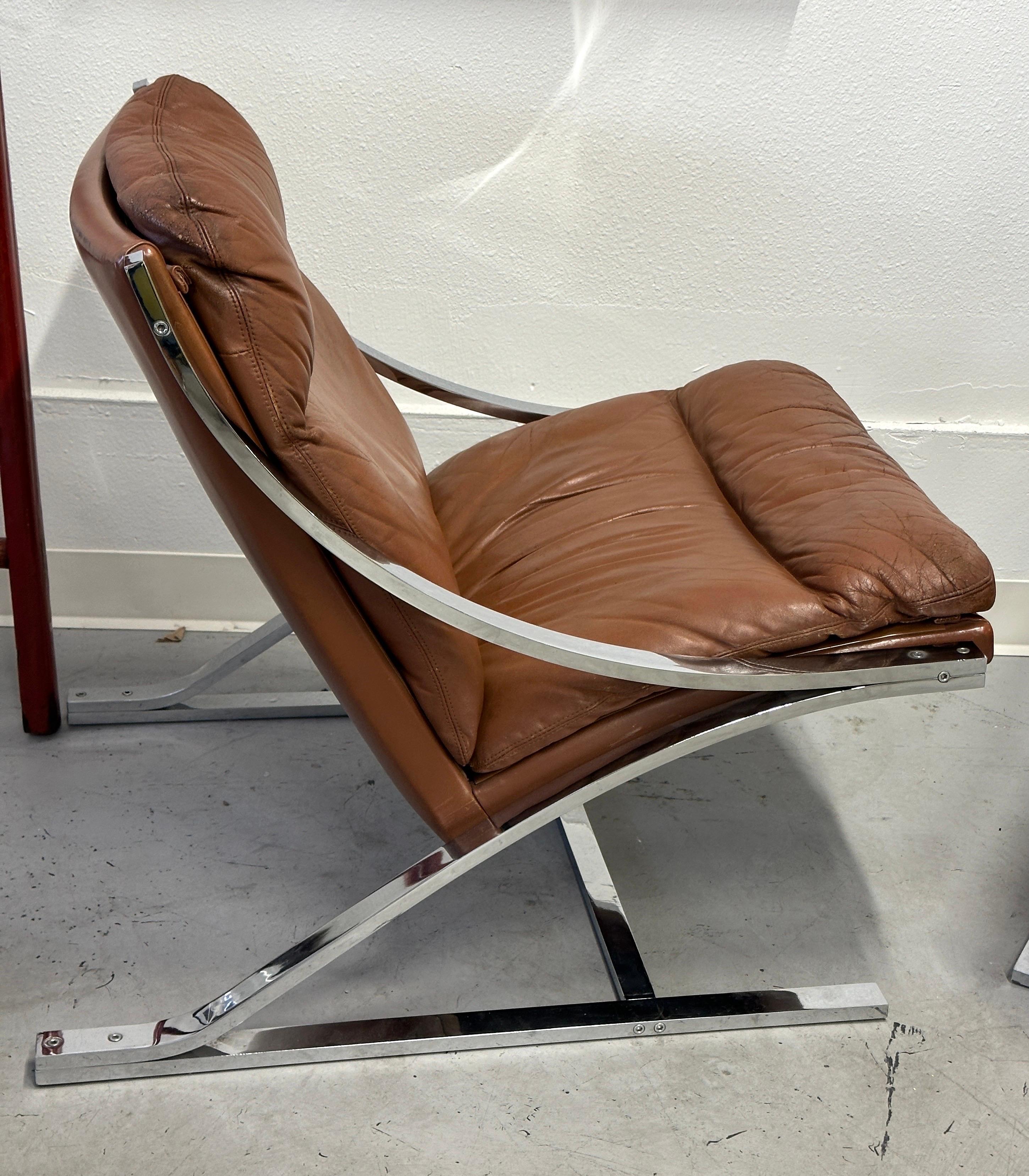 Hand-Crafted Paul Tuttle for Strassle Intl Zeta Chairs For Sale