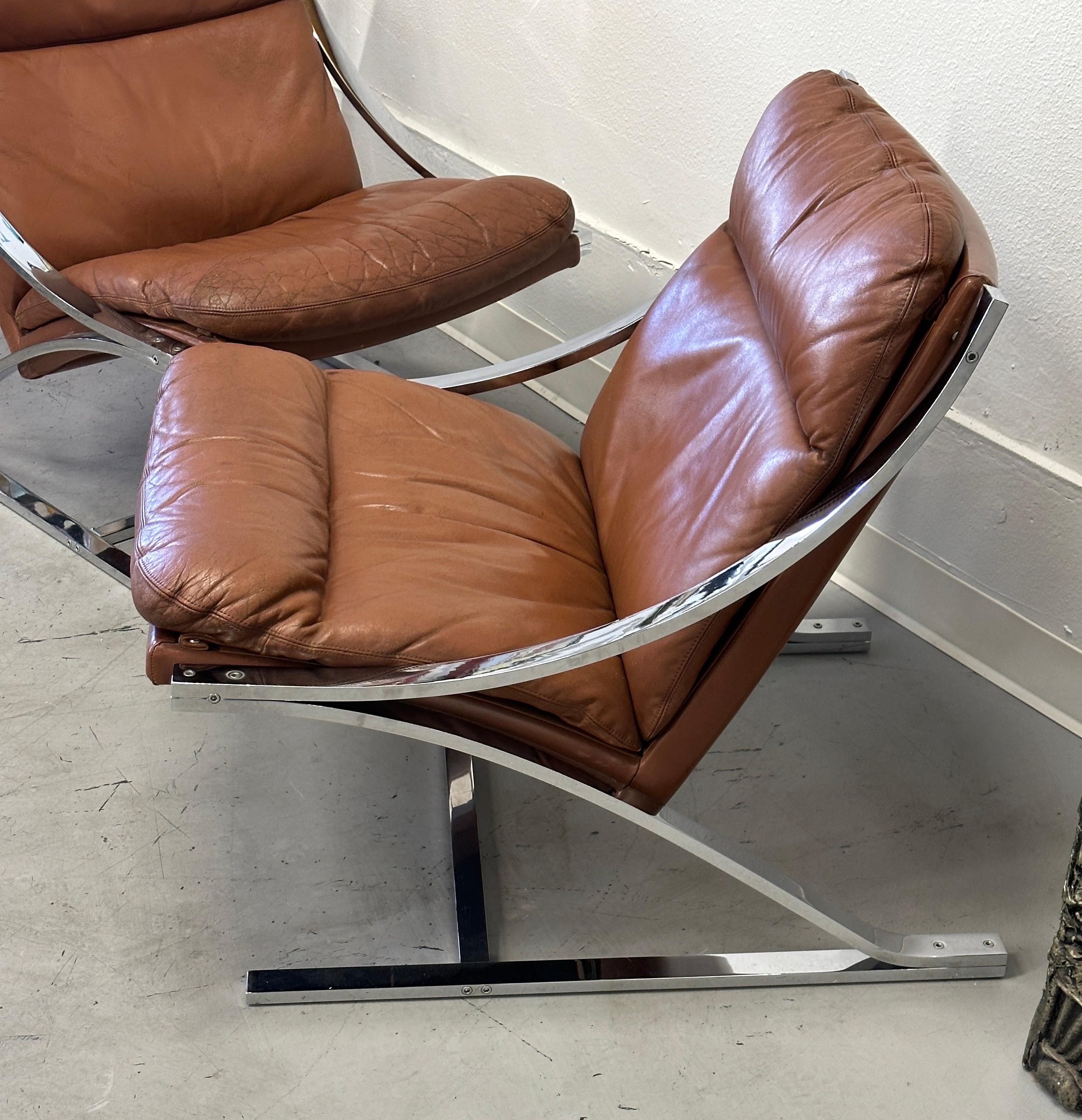 Paul Tuttle for Strassle Intl Zeta Chairs In Good Condition For Sale In Palm Springs, CA