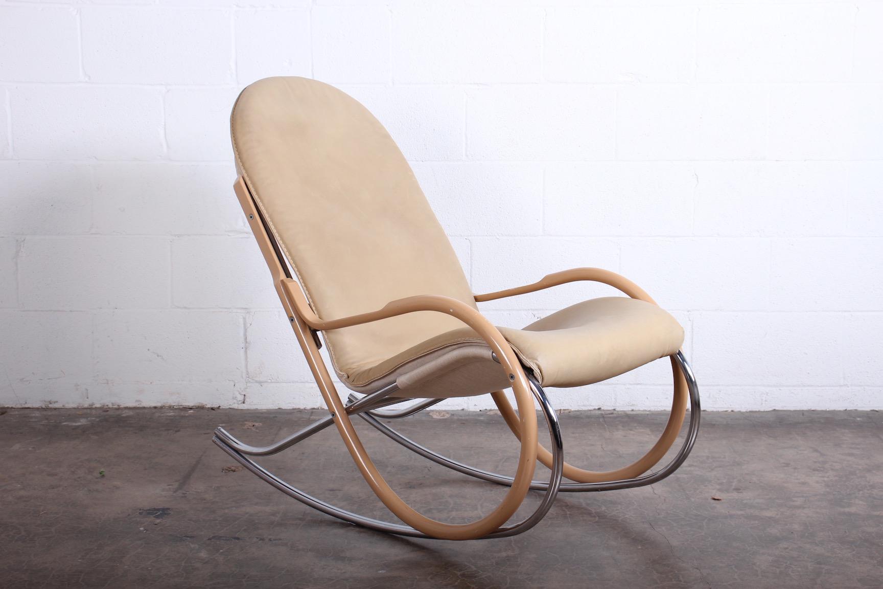 Paul Tuttle 'Nonna' Rocking Chair For Sale 1