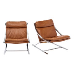 Poltrone "Zeta" di Paul Tuttle per Strässle International, CIRCA 1970