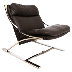 Used Paul Tuttle Zeta leather armchair for Strässle International