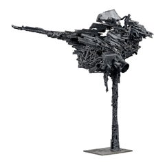 Paul Van Gysegem, Large Welded Iron Sculpture, circa 1990–2000