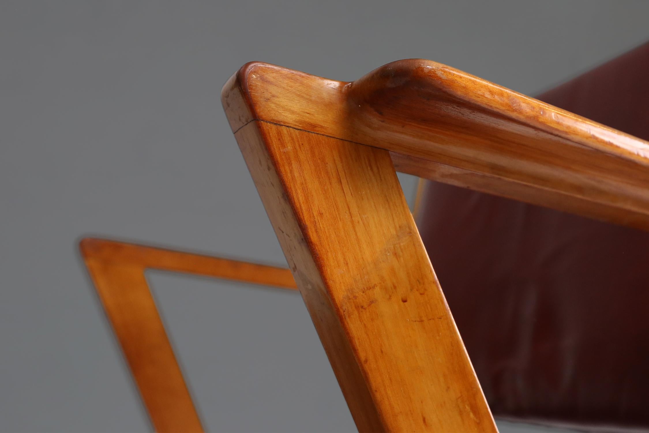 Paul Vandenbulcke Chair by De Coene For Sale 3