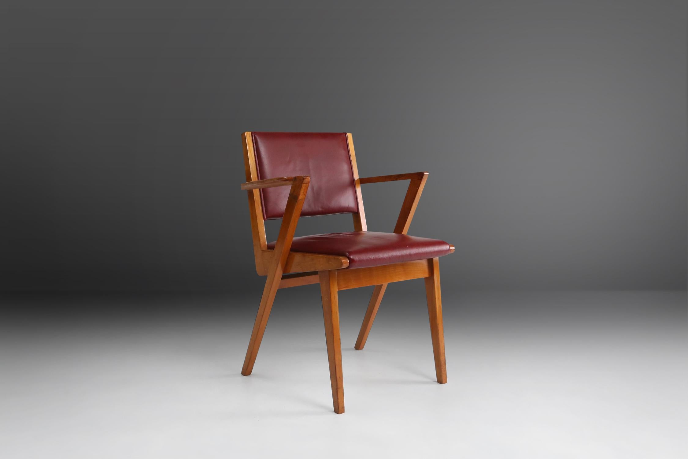 Paul Vandenbulcke Chair by De Coene For Sale 5