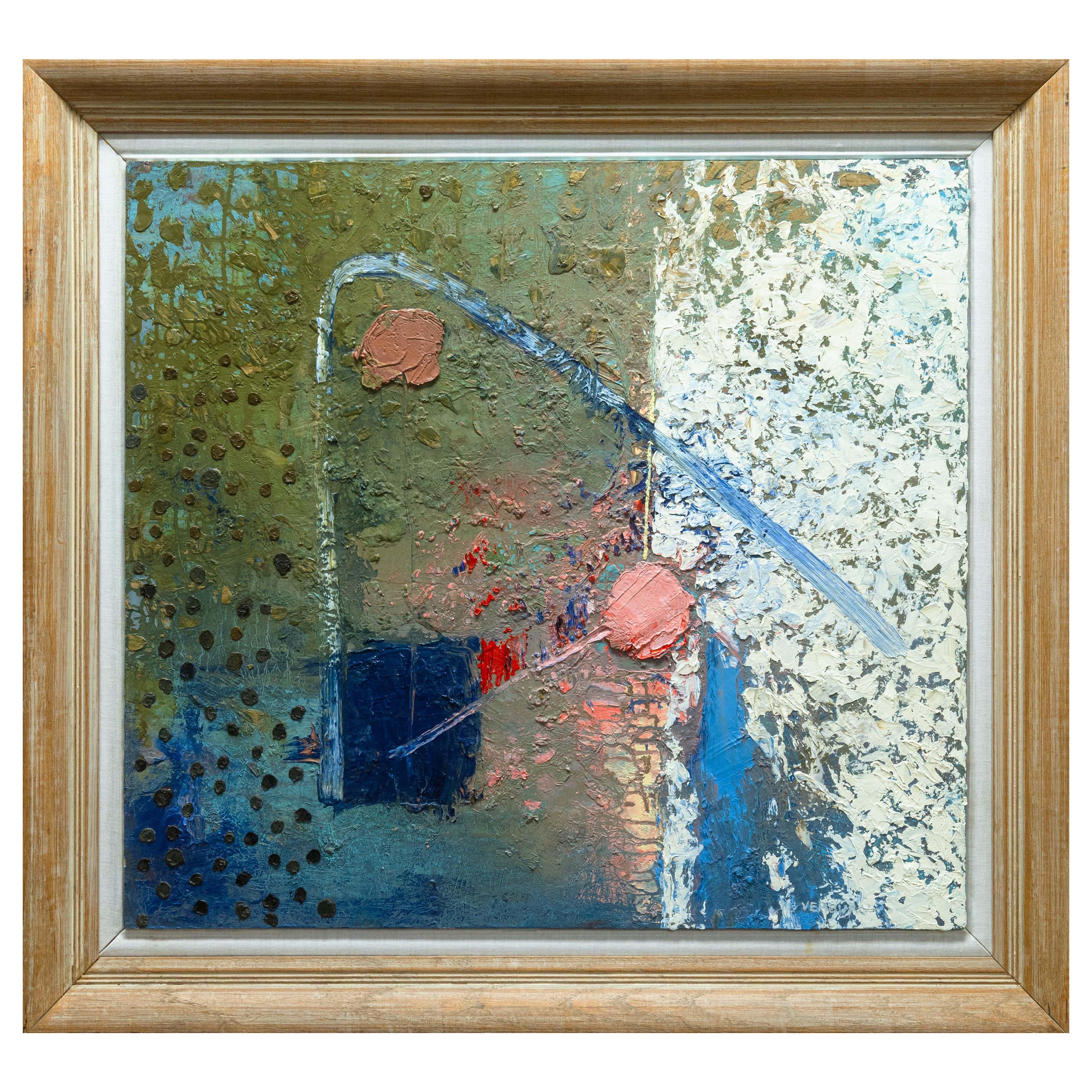Paul VerBurg Just Around the Bend Signed Contemporary Oil on Panel Framed