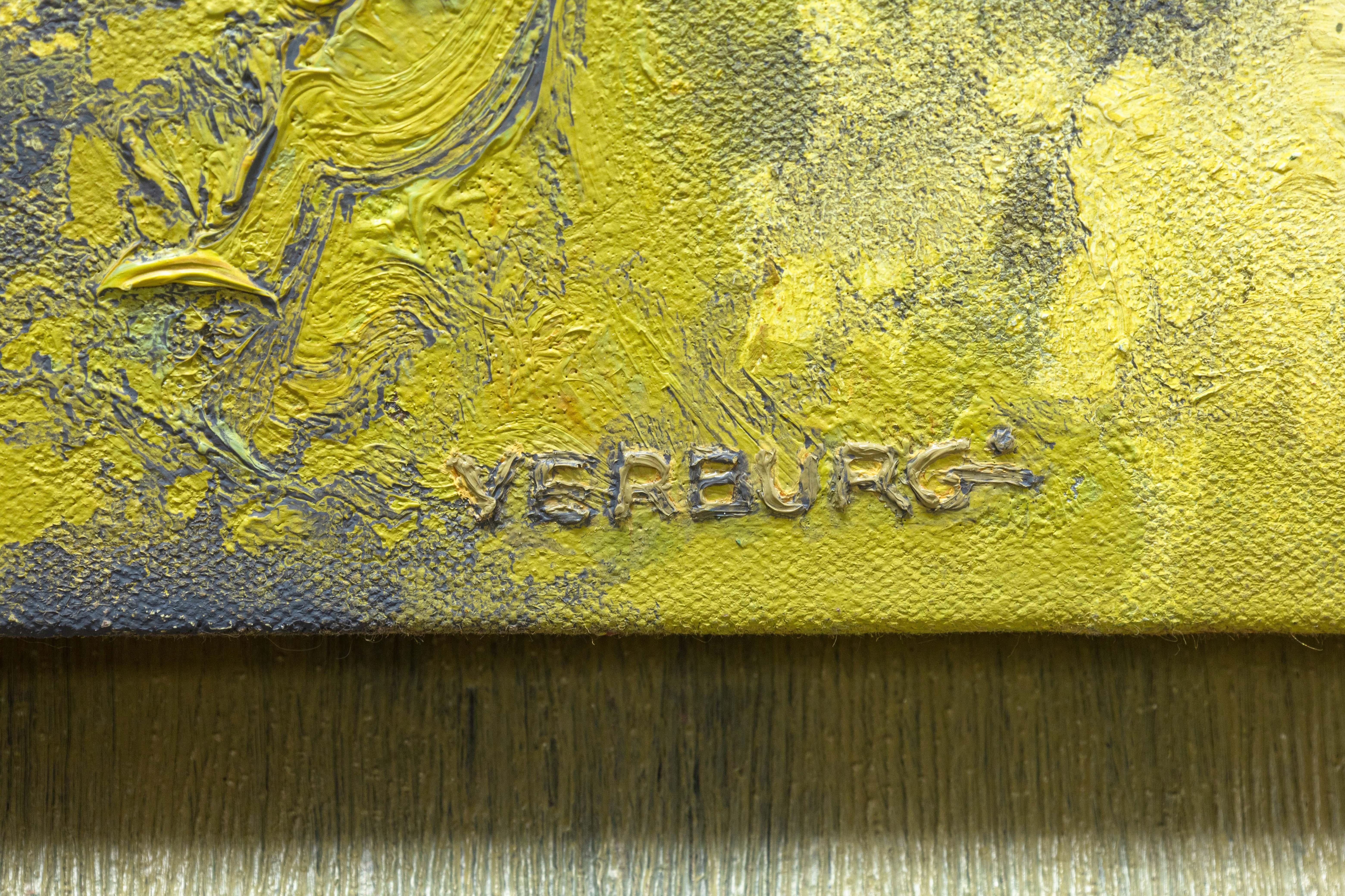 Toile Paul VerBurg Where We Met Signed Contemporary Oil Painting on Canvas Encadré en vente