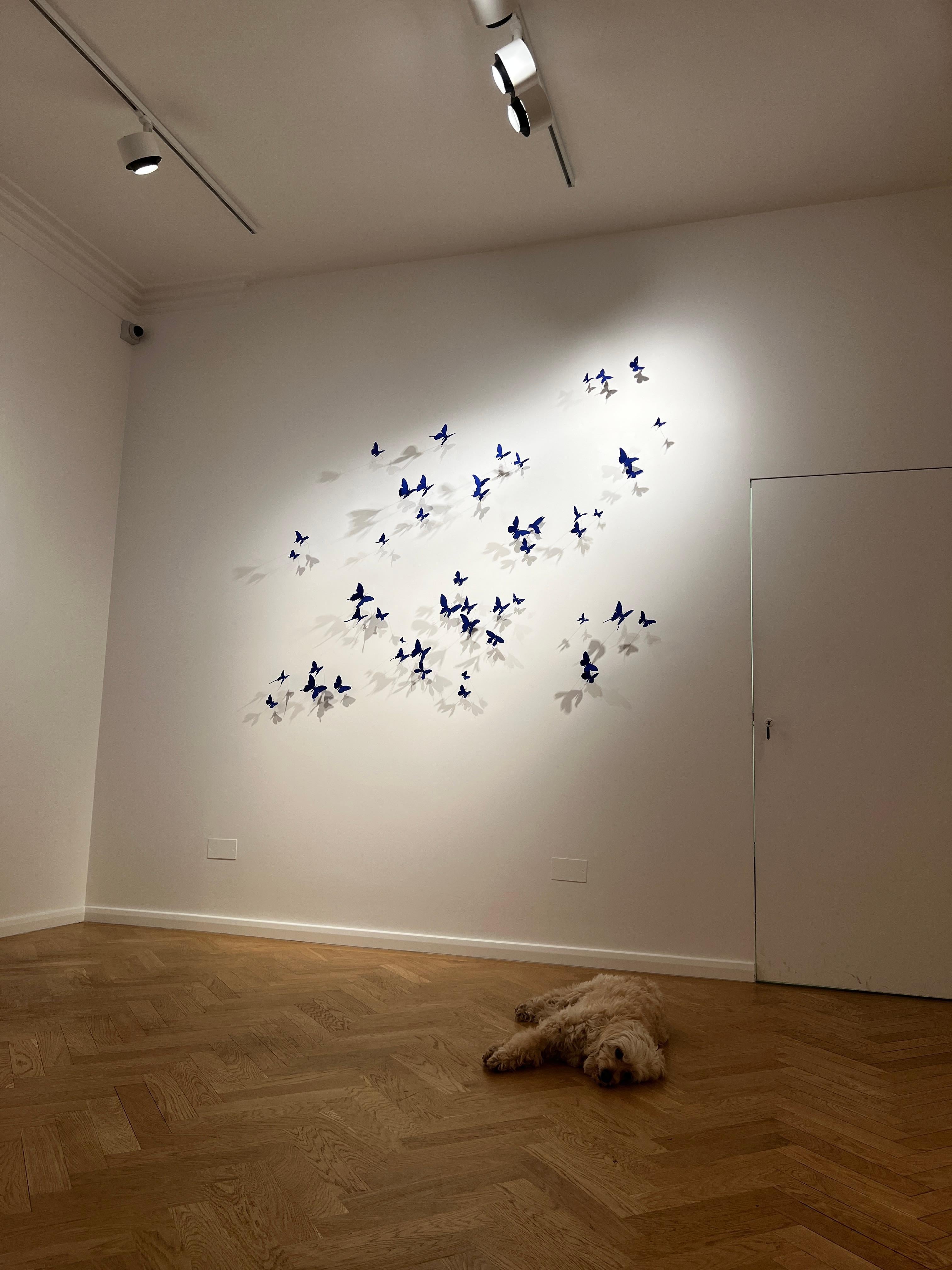 Cloud - Gray Abstract Sculpture by Paul Villinski