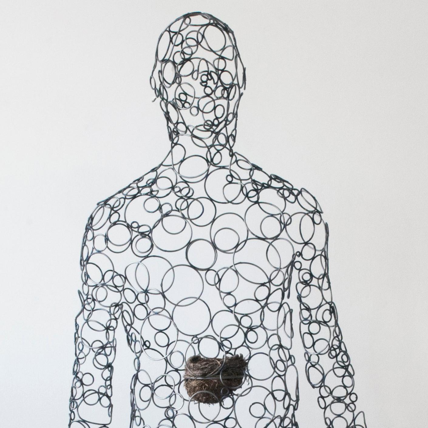 Self-Portrait - Sculpture by Paul Villinski