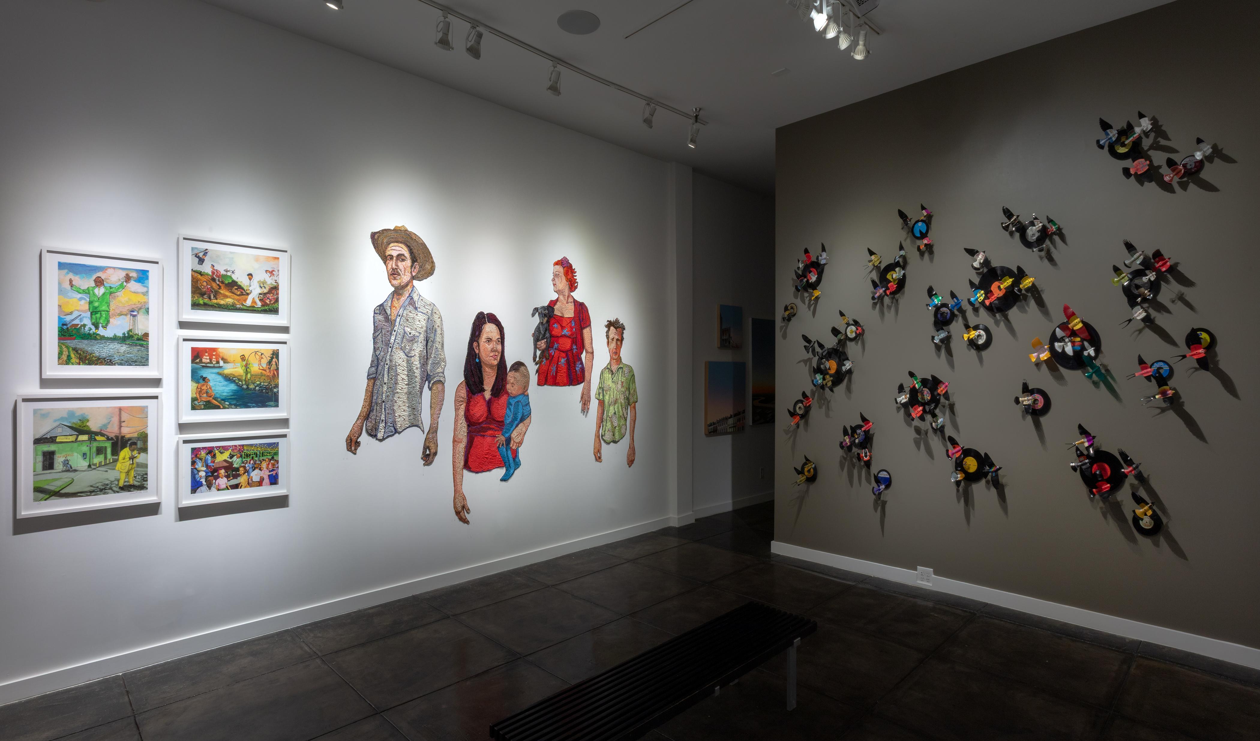 PAUL VILLINSKI has created studio and large-scale artworks for more than three decades. Villinski was born in York, Maine, USA, in 1960, son of an Air Force navigator. He has lived and worked in New York City since 1982. A scenic route through the