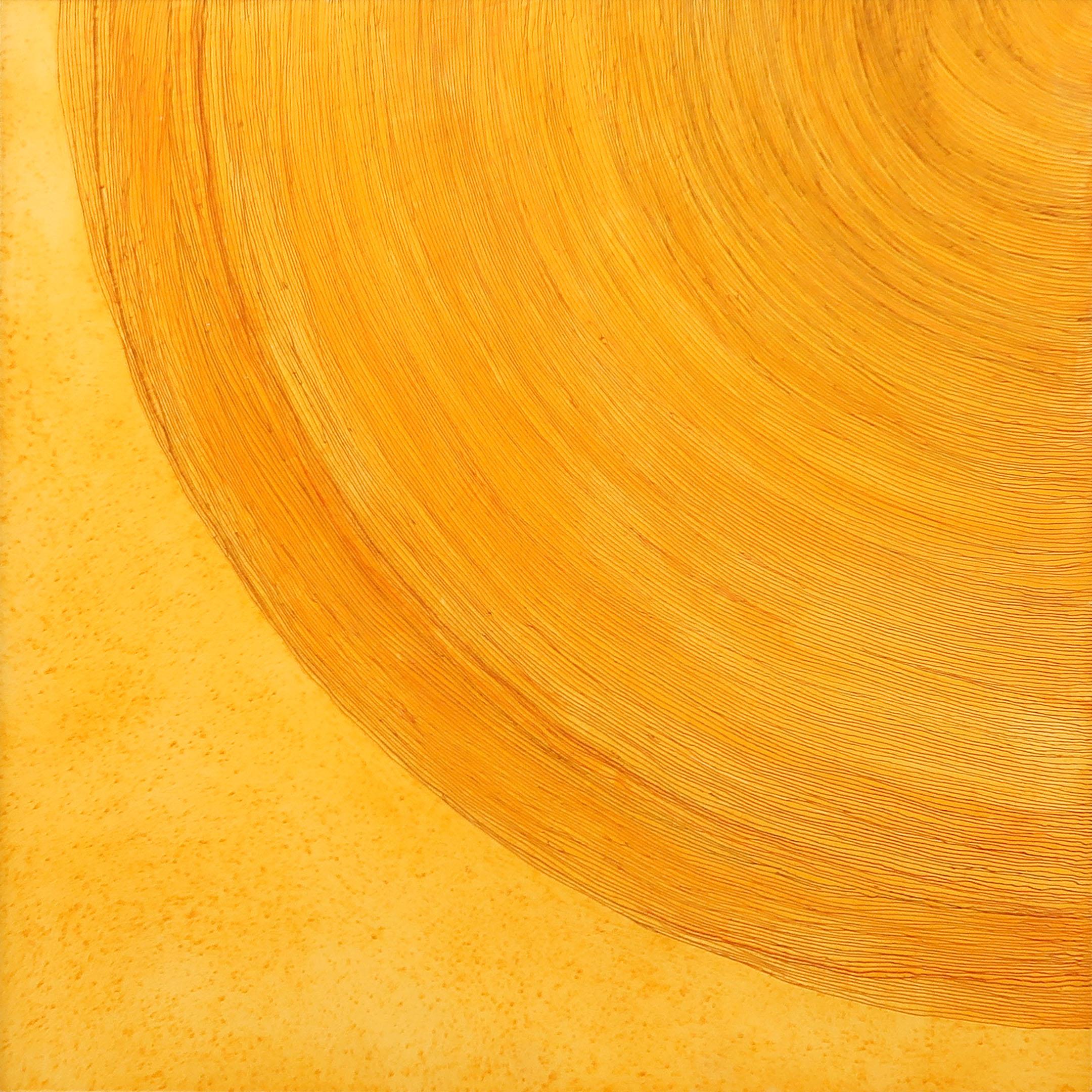 Paul Vincent Bernard Abstract Painting – Sonnenuntergang