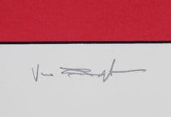 American Flag III, Pop Art Screenprint by Paul von Ringelheim