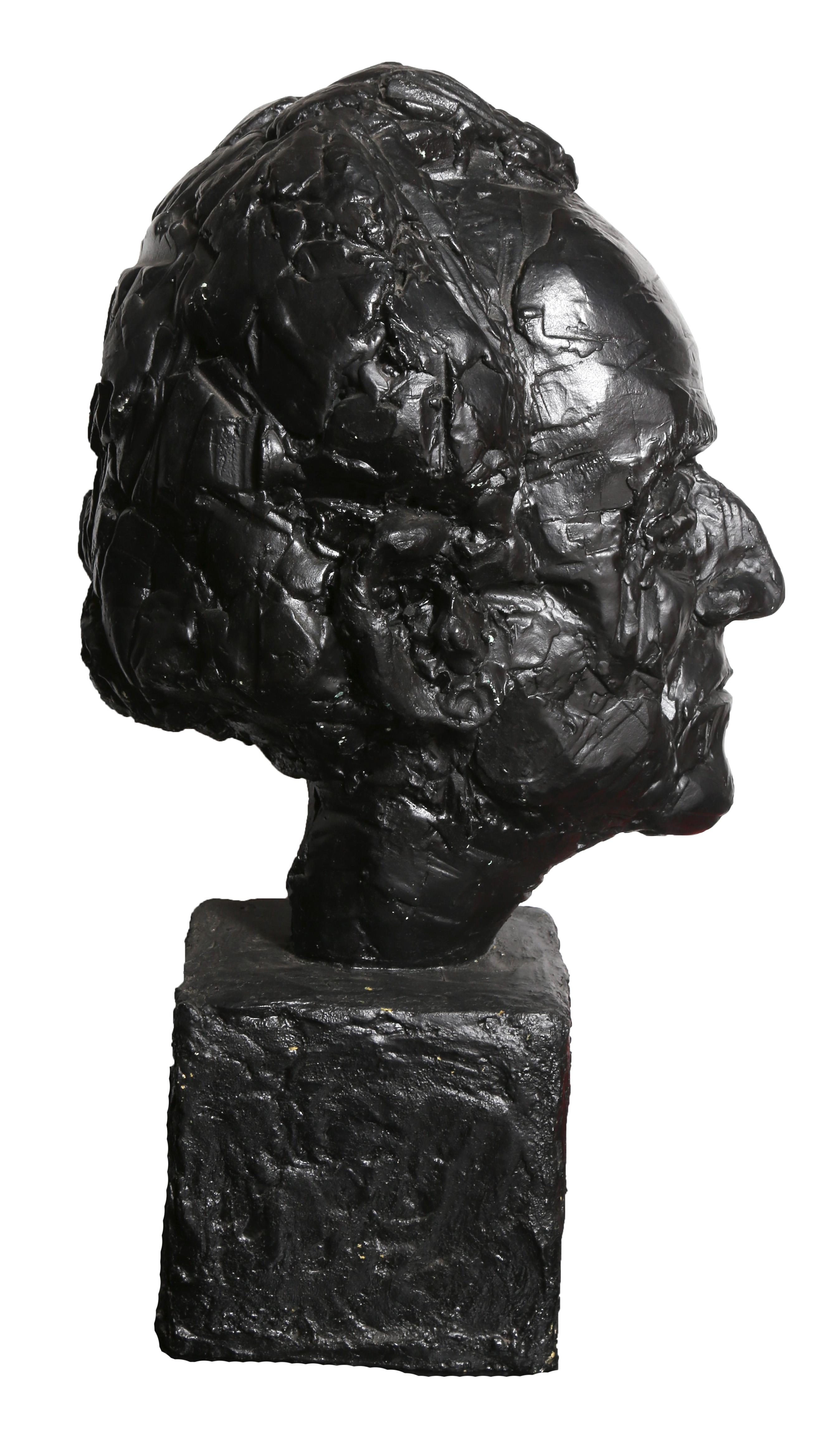 Bust von Alberto Giacometti, Skulptur von Paul von Ringelheim im Angebot 1