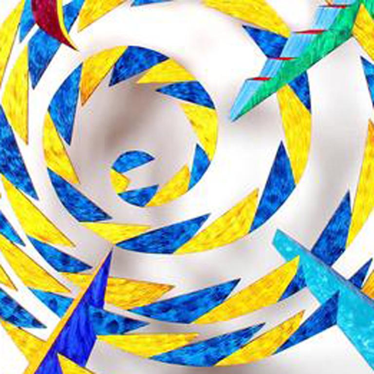 Artistics : Paul von Ringelheim, Autrichien/Américain (1933 - 2003)
Titre : Spirale 1
Moyen : Sculpture en acier peint et découpé à la flamme
Taille : 47 x 52 x 8 in. (119.38 x 132.08 x 20.32 cm)
