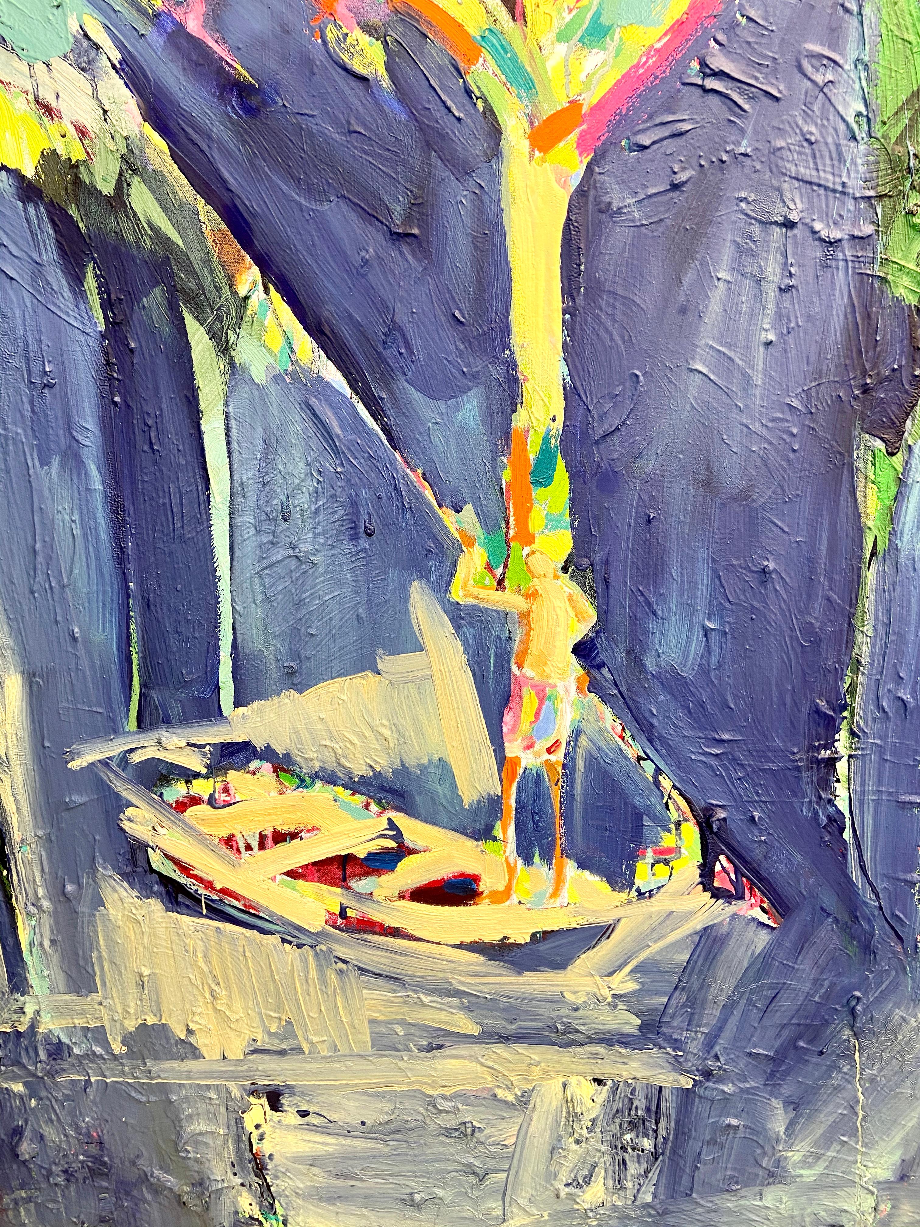 the boat trip painting