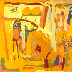 Desert Living: Contemporary Expressionist Oil Painting
