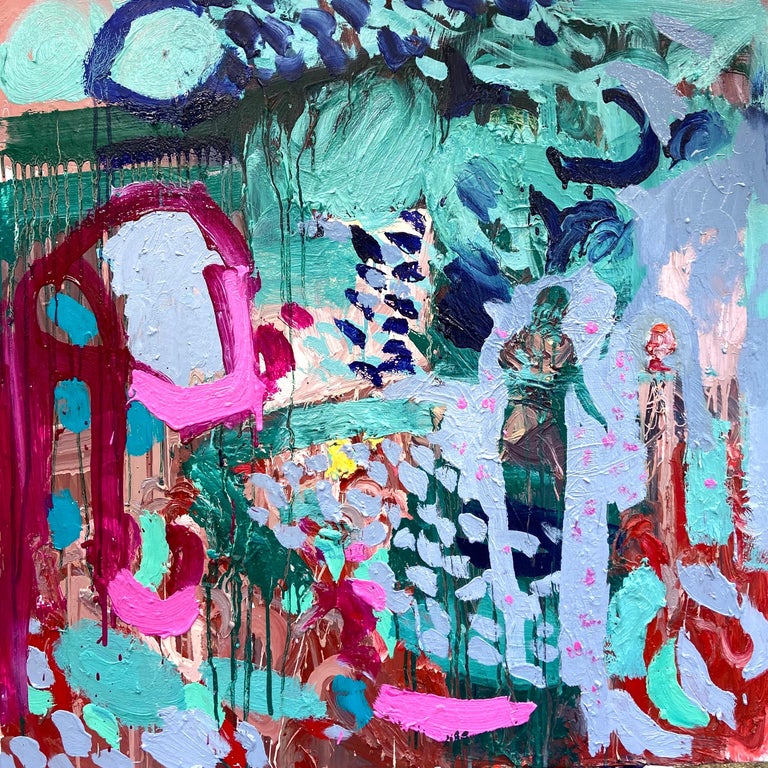 Paul Wadsworth Flowers Of Indigo And Violet Contemporary