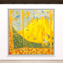 Indian Mountain Eagles. Zeitgenössisches abstrakt-expressionistisches Ölgemälde