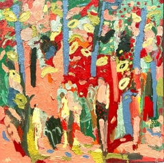 Kerala: Contemporary Abstract Expressionist Oil Painting