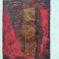 On The Town: Contemporary abstract expressionist oil painting by Paul Wadsworth