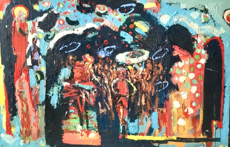 Paul Wadsworth Rajasthan Brass Band Contemporary Abstract