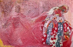 « Time to Dance », 2025. Huile sur toile. Peinture figurative. 100 x 150 cm