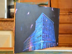 Incredibile cosa può fare un po' di luce., Pittura, Acrilico su pannello di Wood