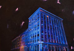 Incroyable ce qu'un peu de lumière peut faire, Peinture, Acrylique sur panneau de bois