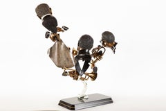 Paul Wegner Dizzy Louis Handy Bronze 30" Music Blues Jazz