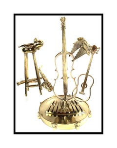 PAUL WEGNER Signed BRONZE SCULPTURE Original Music Artwork Piano Jazz TAKE FIVE