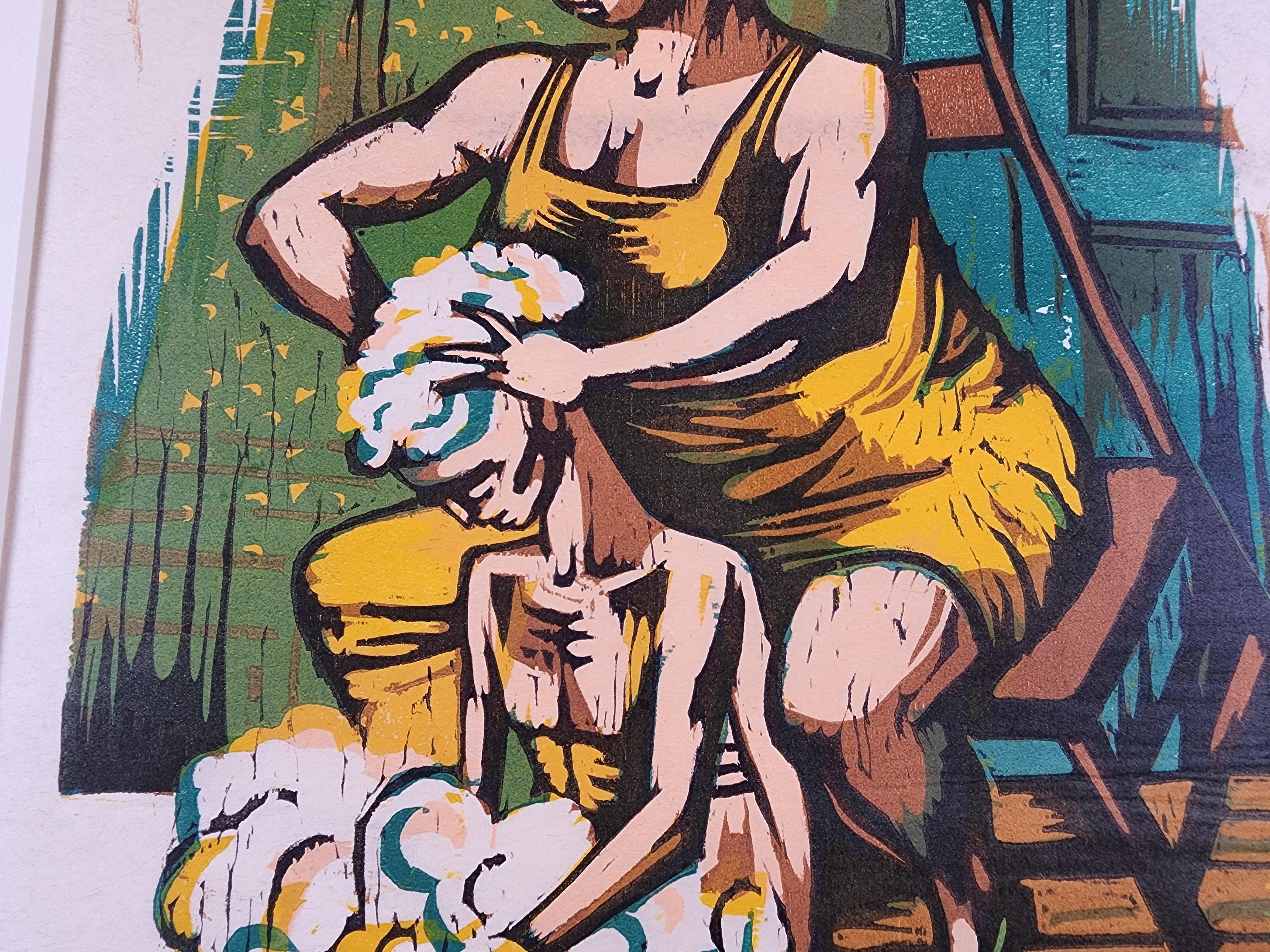 Shampoo (Amerikanischer Realismus), Print, von Paul Weller