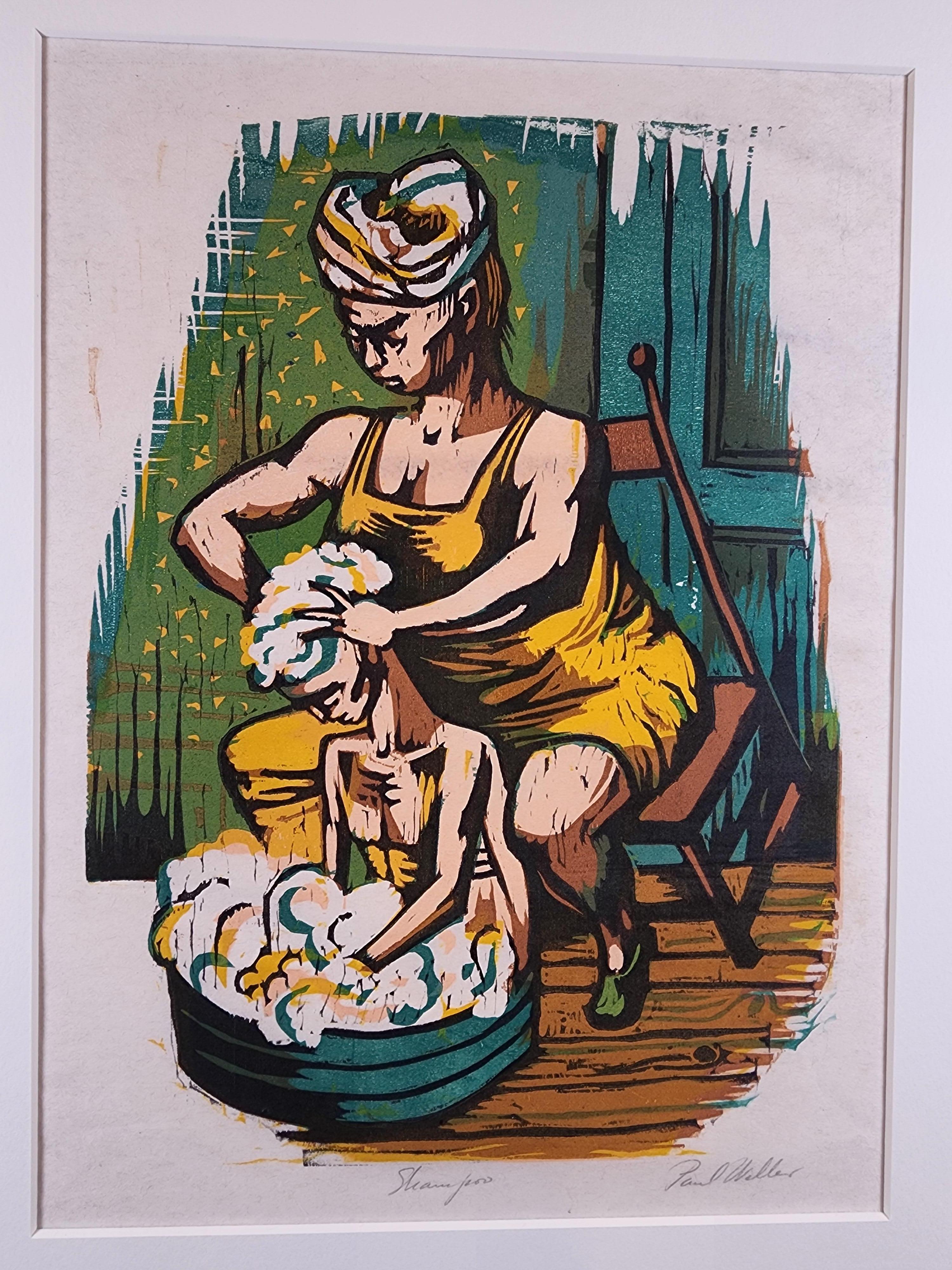 Paul Weller Figurative Print - Shampoo