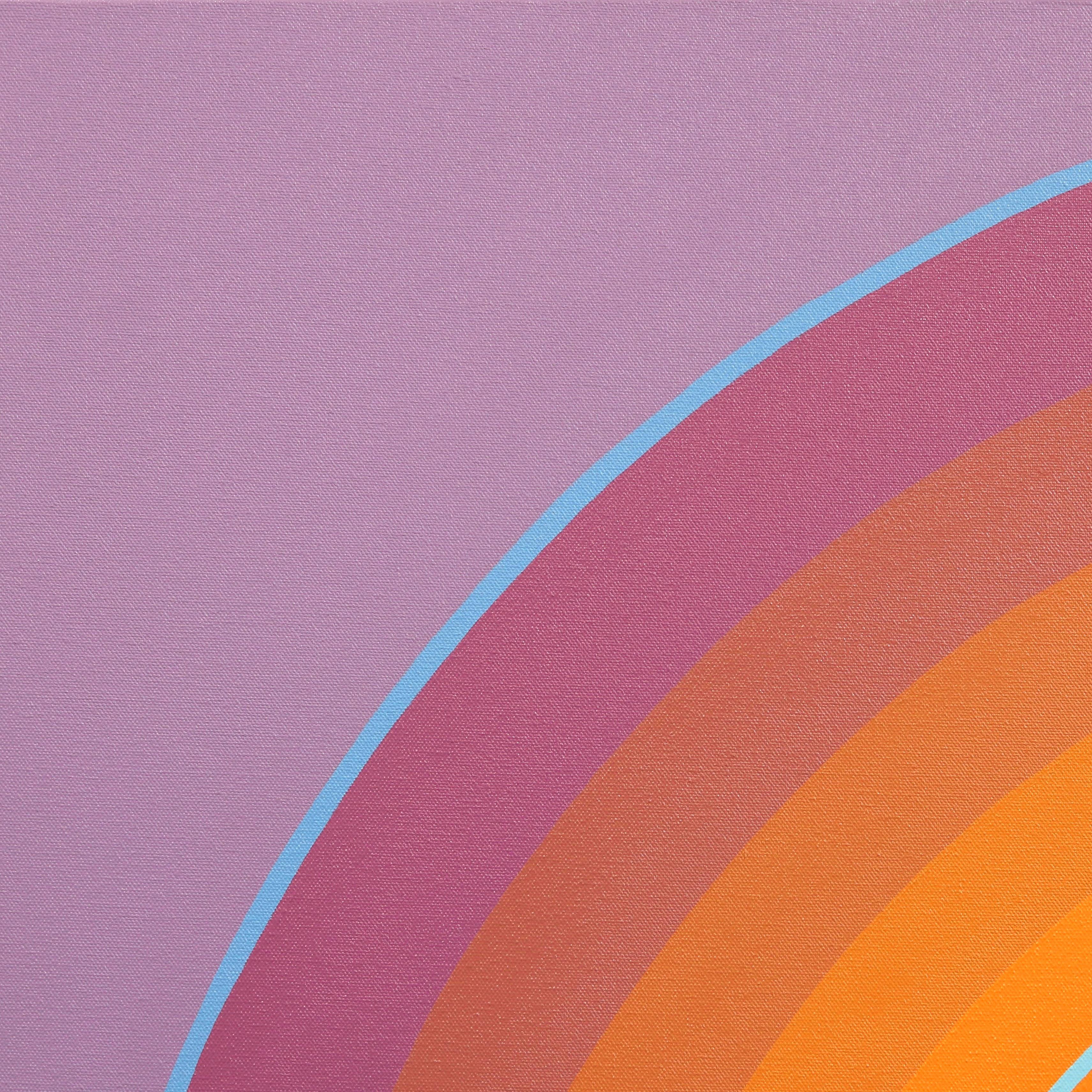 Sunburst Deluxe #2 (Minimalistisch), Painting, von Paul Westacott