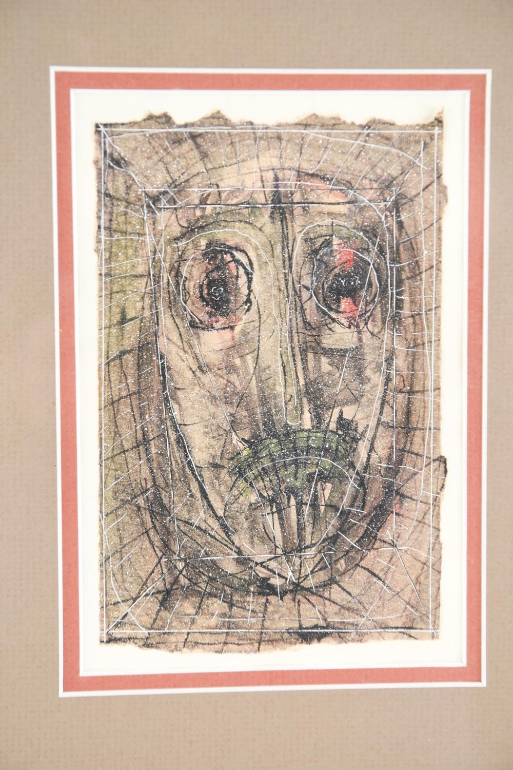 Paul Wightman Williams, Midcentury Abstract Mixed Media on Paper, 1944 For Sale 2