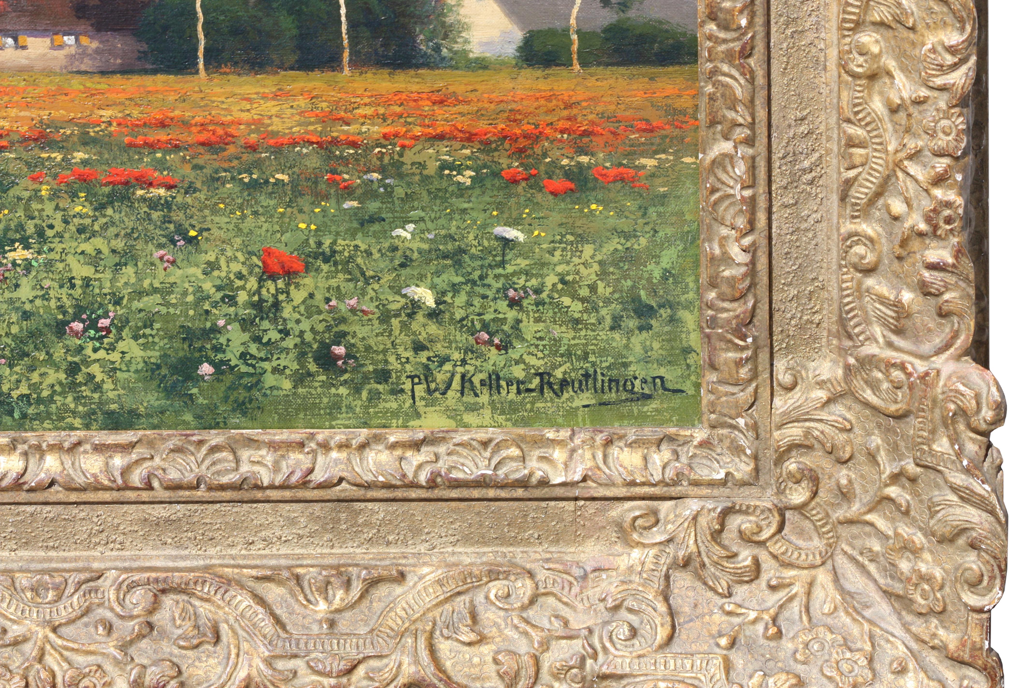 Paul Wilhelm Keller-Reutlingen, (allemand, 1854-1920) Bon état à West Palm Beach, FL